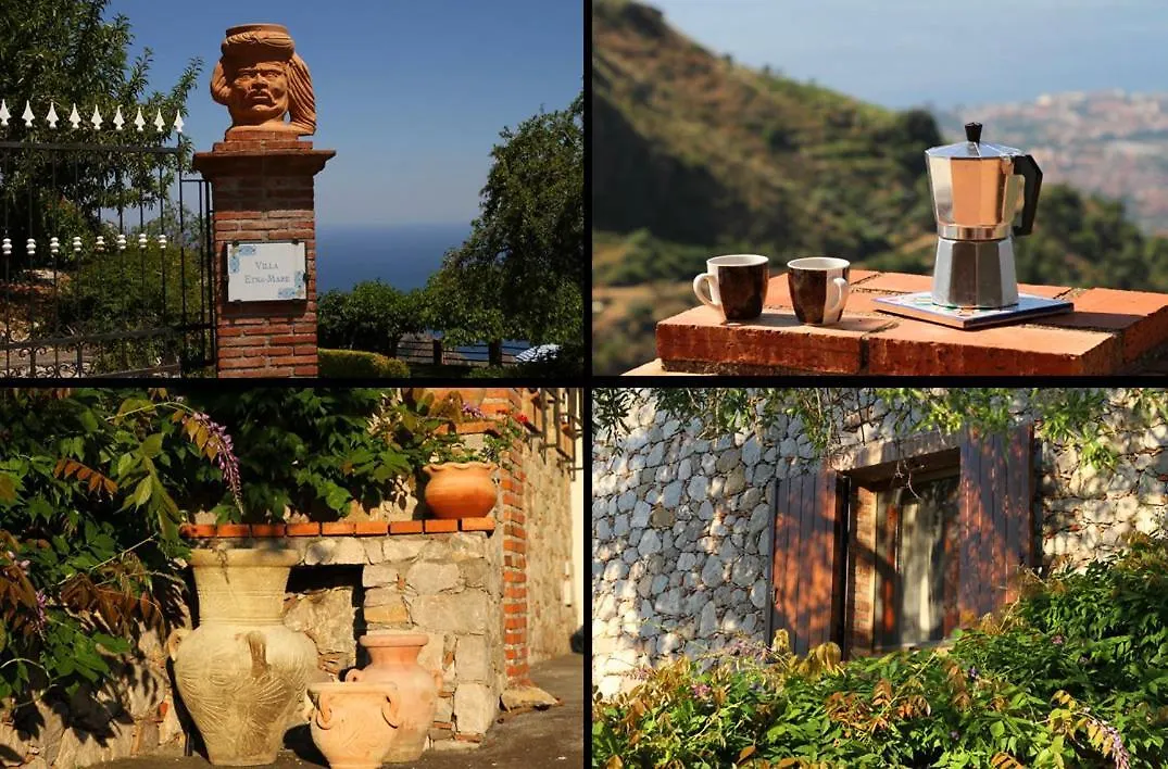 Villa Etna Mare - Pool Villa In Peaceful Location With Breathtaking Views Of The Sea, Mt Etna & Taormina - 0*,  Itália