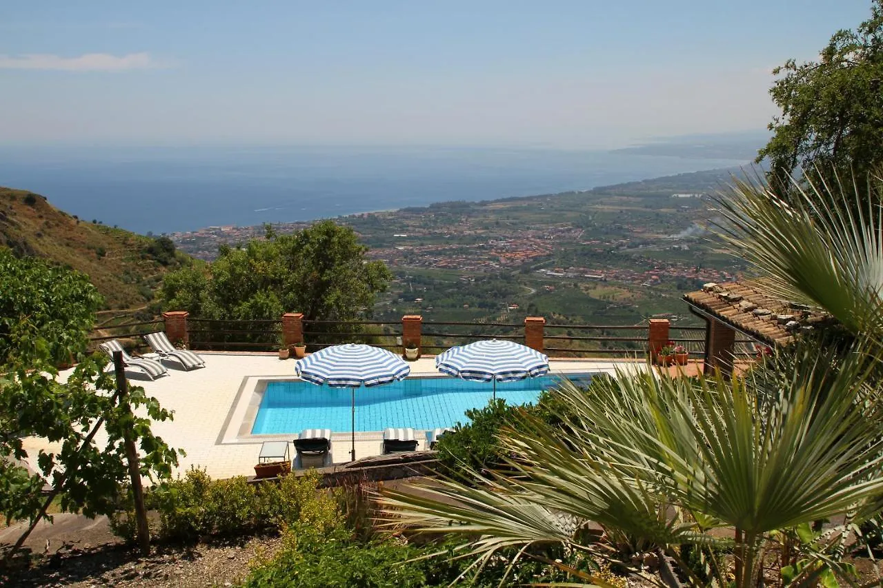 Villa Etna Mare - Pool Villa In Peaceful Location With Breathtaking Views Of The Sea, Mt Etna & Taormina -
